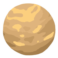 Planet cartoon illustration