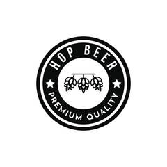hop beer label logo design ideas