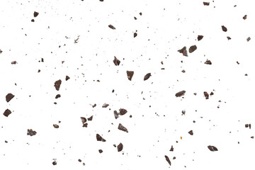 scattered rock particles and dust texture