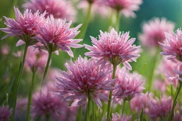 pink flower in the field