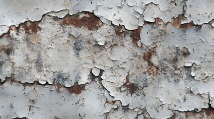 old iron texture spattered with white paint.Generative AI