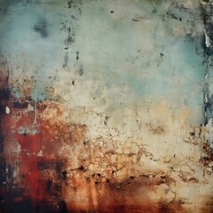Obraz premium Grunge background with space for text or image, grunge texture. Generative ai.