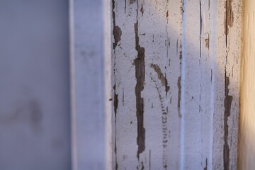 Old wood texture with cracked paint