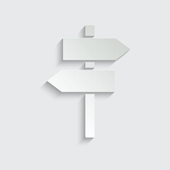 direction icon vector arrow icon