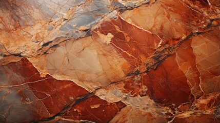 Fototapeta premium A mesmerizing snapshot of earth's raw beauty, captured in a swirl of warm browns and tans, showcasing the intricate details of a solitary stone
