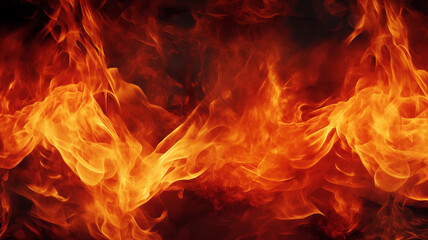 Fire. Flame. Bonfire. Fire. Lit