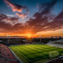 Sunset Showdown: The Beautiful Game's Final Act