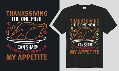 thanksgiving t-shirt design.