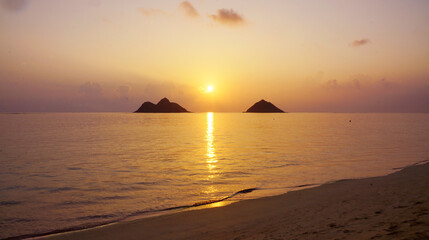 Fototapeta premium Lanikai Sunrise