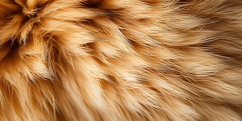 AI Generated. AI Generative. Fur fluffy texture pattern material decoration background. Graphic Art Illustration