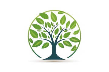 Obraz premium Sustainable Urban Living Earth Logo 