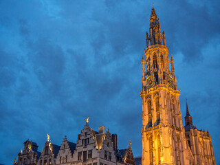 Fototapeta premium Antwerpen in Belgien