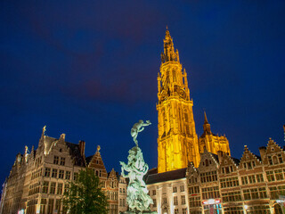 Fototapeta premium Antwerpen in Belgien