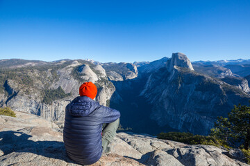 Fototapeta na wymiar Hike in Yosemite