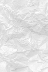 crumpled white sheet of paper