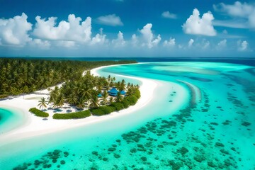 beach in the maldives