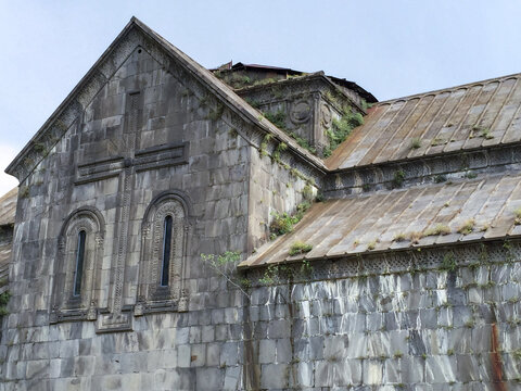 Scenic view of St. Gevork Monastery of Mughni, Armenia