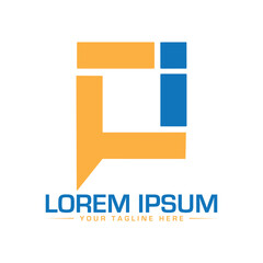 IQ Letter Logo Design Unique and Modern Logo Design