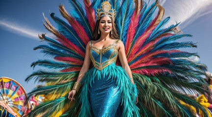 Reinado Festivo: La Belleza del Carnaval