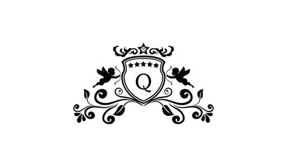 Luxury Elegant Card Logo Q