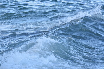 Ocean Waves, Sea Waves, Blue Tone, Ocean texture