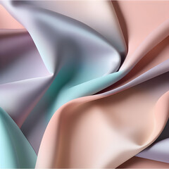 Pastel satin texture, abstract fluid background
