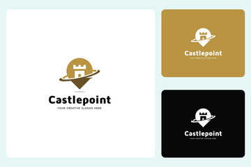 Creative Castle Point Logo Design Template