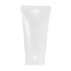 a blank image of a Cosmetic Tube isolated on a white background