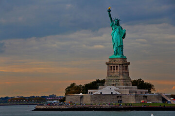 Obraz premium statue of liberty
