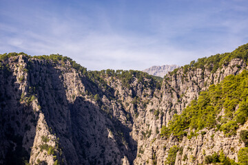 Fototapeta na wymiar Erkundungstour durch das Hinterland der Türkei zur Tazı Canyon bei Alanya - Türkei