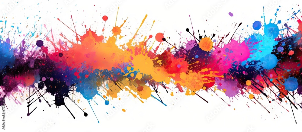 Poster a messy artwork with no specific subject consisting of various shapes and lines made with a pen show