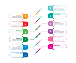 technological digital infographic template. geometric informational template. eight options infographic template. magazine, education, business, annual report, internet informational template