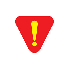 danger exclamation icon vector illustration eps 
