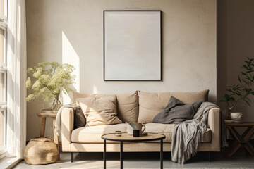 modern livingroom wall art display