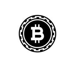bitcoin sign icon money