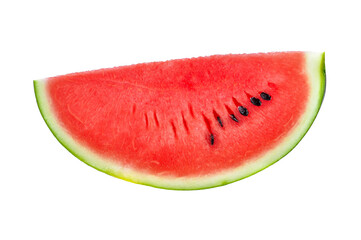 Slice of watermelon transparent png