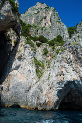rock in the sea