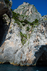 rock in the sea