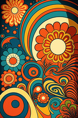 Vintages Flower Background 10