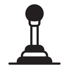 GEAR STICK glyph icon