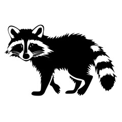 raccoon vector © HappySoulDigitalArt