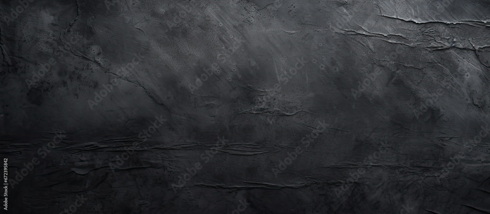 Poster design with a textured background in a shade of dark gray