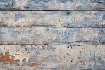 Wooden wall texture of peeling paint