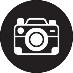 camera glyph icon