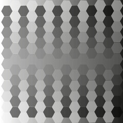 Vector geometric pattern in the form of polygons on a gray background