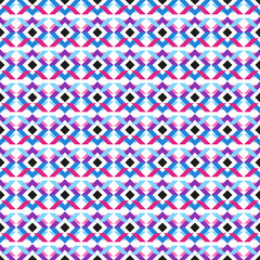 Seamless print with geometric elements. Mosaic from different elements.