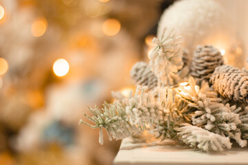 Fototapeta na wymiar christmas tree decoration
