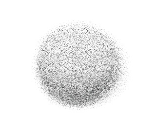 Grain noise gradient pattern vector background. Abstract monochrome 3d