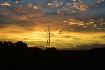 atardecer