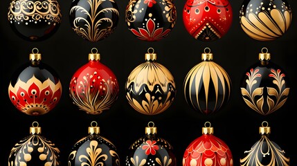 Ornamentos para árvore de natal